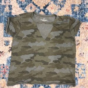 Camo top